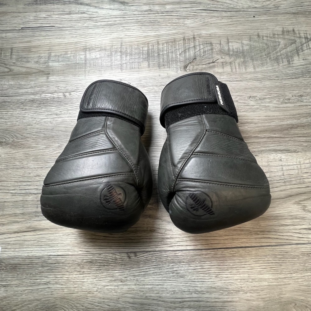 Hayabusa Boxing Gloves Unisex Black Leather Tokushu T3 Sparring MMA Combat Gear